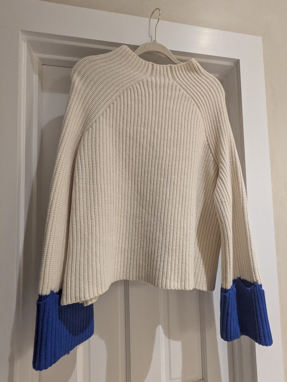 Tory Burch Ribbed Knit Sweater XL